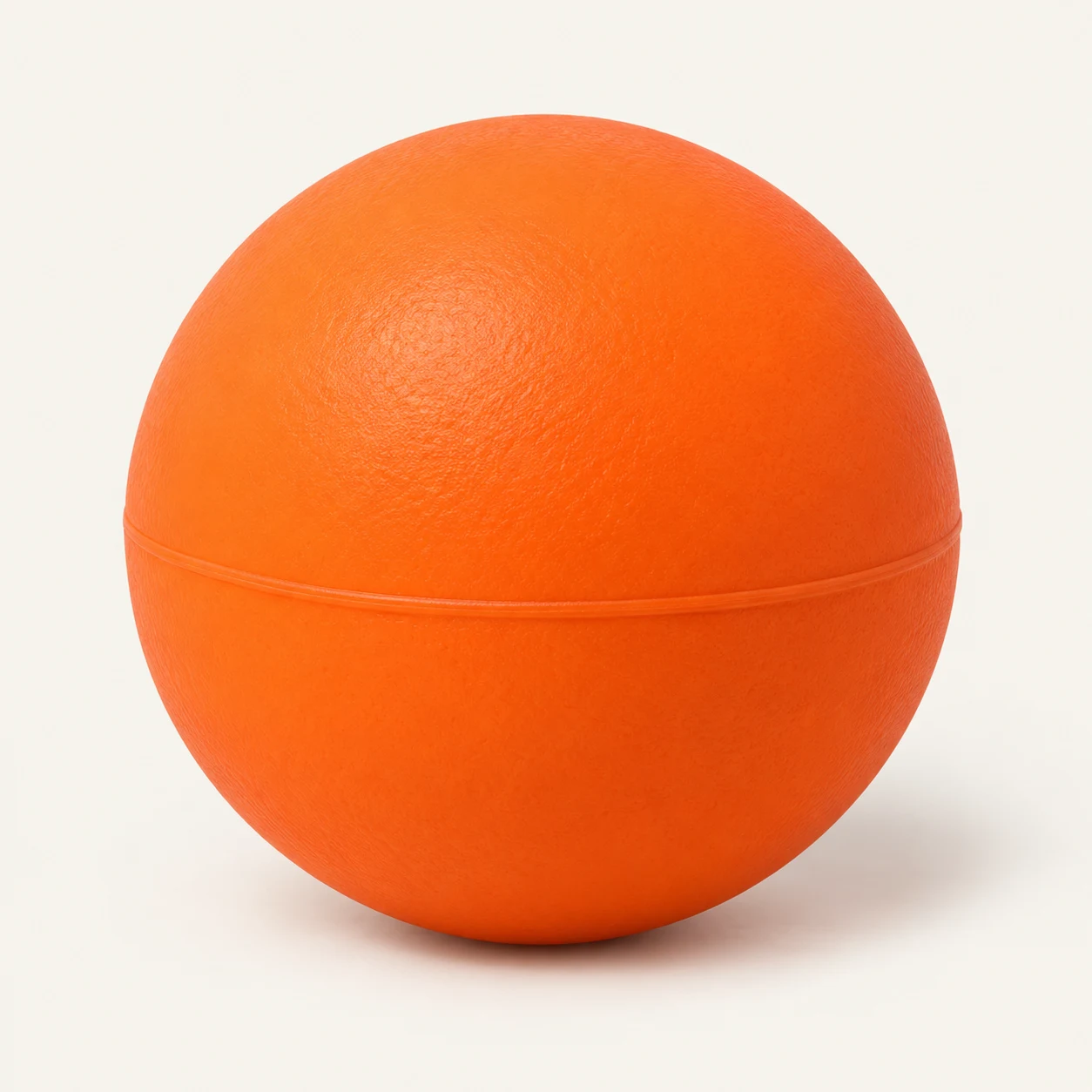 Orange soft practice ball